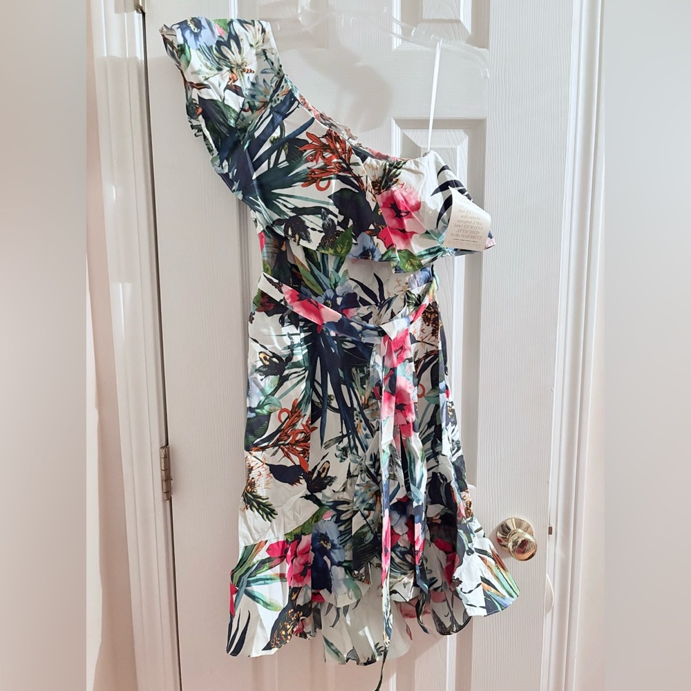 Boston Proper Multicolor Floral Dress